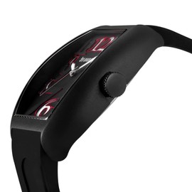 Sonne H020 Men's Watch, multicolor (black / red), Watch Black Dial