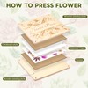 GTQYYF Extra Large Flower Press Kit 11.02 x11.02 inches with