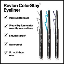 Revlon ColorStay Eyeliner Pencil, Teal