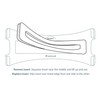 Twelve South BookArc Insert H for 14" M1 MacBook Pro,