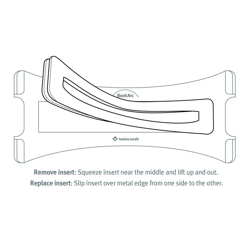 Twelve South BookArc Insert H for 14" M1 MacBook Pro,