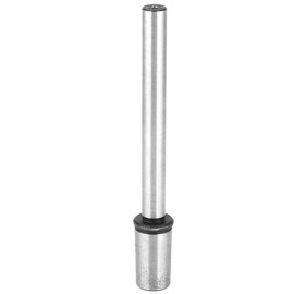Cylinder Shaft for Drill Chuck, Extension Sleeve Morse Taper Drill Chuck Mandrel Lathe Accessories, 10 mm Rod Diameter, 90 mm Movable Rod Length Drill Chuck Mandrel B10 to B16 (B16)