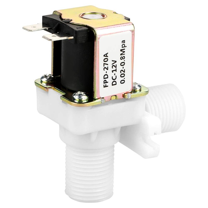 Plastic Electric Solenoid Valve Water Inlet Switch for Water Supply