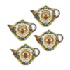 Royal Tara Claddagh Tea Bag Holder Set Irish Weave Teabag
