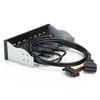 USB3.0 19PIN 8 Ports Hub Optical Drive Extension Front Panel