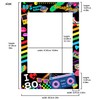 Musykrafties I love 80s Photo Booth Frame Photobooth Props Backdrop