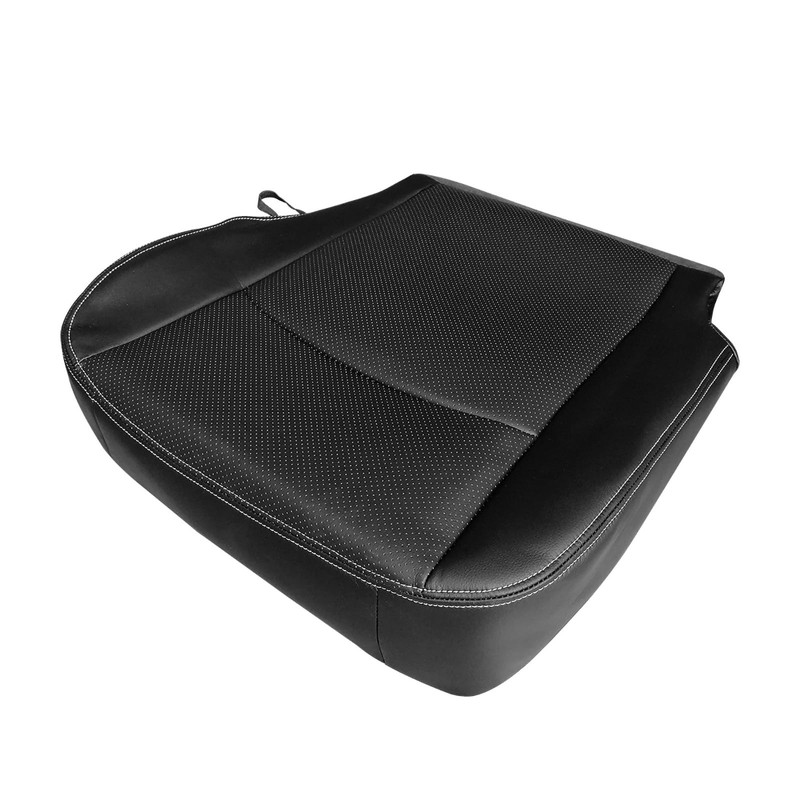 Prefer Warehouse Driver Bottom Leather Seat Cover Black Compatible with