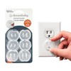 Dreambaby Plastic Baby Safety Outlet Plug Covers - 12 Pack