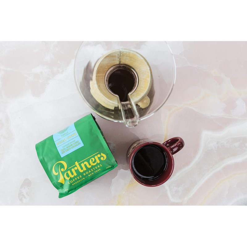 Partners Coffee, Ghost Town Blend - 12 Ounce | Decaf
