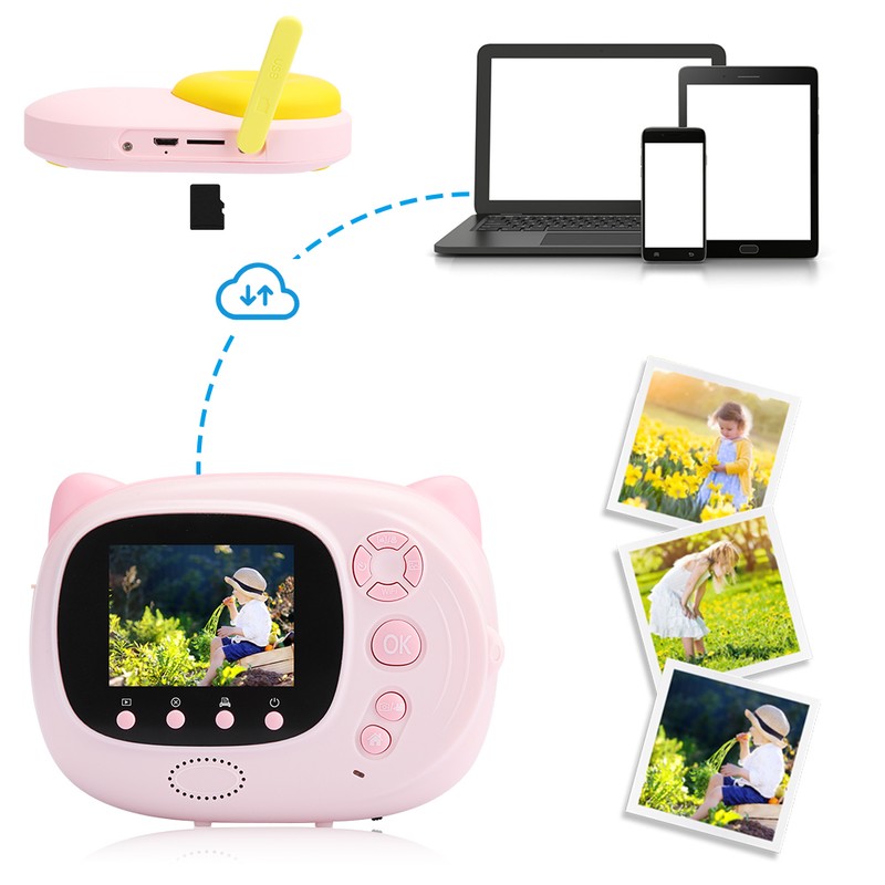 701 Kids Camera Waterproof Video Digital Children Sports Cute Mini