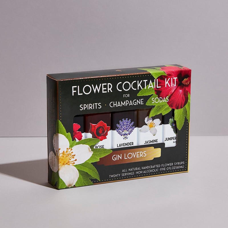 Floral Elixir Co. - All Natural Flower Syrup Cocktail Kit