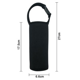 WsKingWA Water Bottle Sleeve Neoprene Water Bottle Carrier Water Bottle Pouch for Outdoor Hiking Travel Drink Carrying 17.5 x 6.6cm