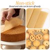 200 Pcs Non-Stick 16 Inch Round Parchment Paper Brown Natural