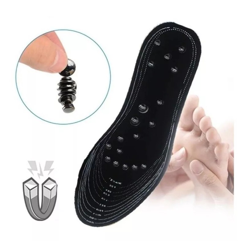 Negro Plantillas Con Imanes Para Terapia Magnética Hombre O Mujer