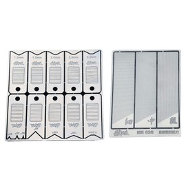 Felimoa C Chamfering Tool, Cornering, File, Model, Plastic Model, Set of 13