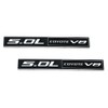 2Pc 5.0L Coyote V8 Engine Emblem Coyote Badge 3D Sticker