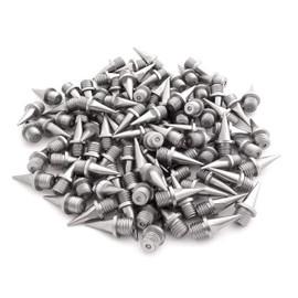 ecoSpikes Stainless Steel Track and Cross Country Spikes (1/2" Silver, 100x)