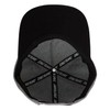 SANTA CRUZ Flame Ringed Dot Snapback Unstructured Hat Black/Grey OS