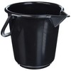 hünersdorff Industrial Bin / Waste Bin (HD-PE), Round, Spout 10.5