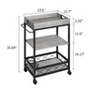 IDEALHOUSE Bar Cart, Bar Carts for The Home, Bar Carts
