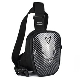 Motorcycle Drop Leg Bag Outdoor Waist Pack for Men Women, #05 Black