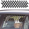 Window Pet Gate Extendable Car Window Ventilation Safeguard Mesh Security