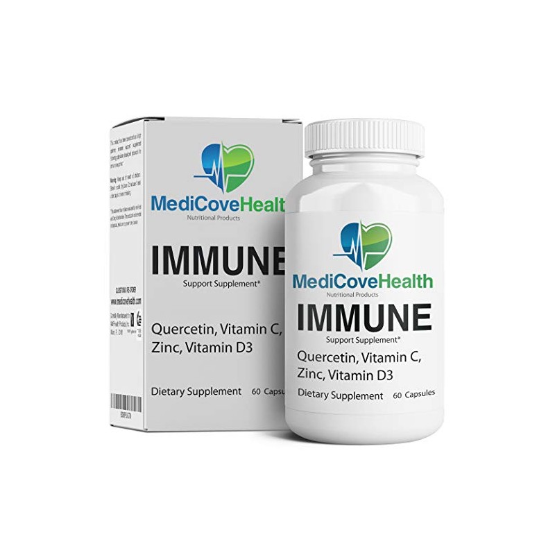 Ivory Caps Immune Support: Quercetin, Vitamin C, Zinc, Vitamin D3