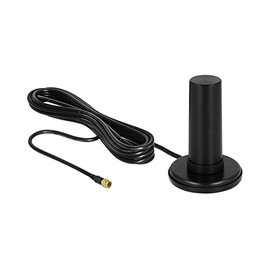 DeLOCK 12590 Antenna, 3dBi Omnidirectional SMA Antenna - Antennas (3dBi, 0.698-.96; 1.71-2.17; 2.5-2.7; 3.4-3.8GHz, 50ohm, Omnidirectional Antenna, SMA, IPX5)