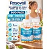 Triple Magnesio Duo Pack con Omega-3, 60 Cápsulas por Frasco