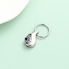 Yinplsmemory Pet Cremation Jewelry Paw Print Urn Keychain for Dog/Cat