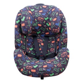 JYOKO Kids Cover for Car Seat Compatible with Joie Stages, Every Stages (Happy Dino)