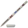 SAINO GlideStic Ballpoint Pens, BLUE, Fine Point (0.6mm), Pack of