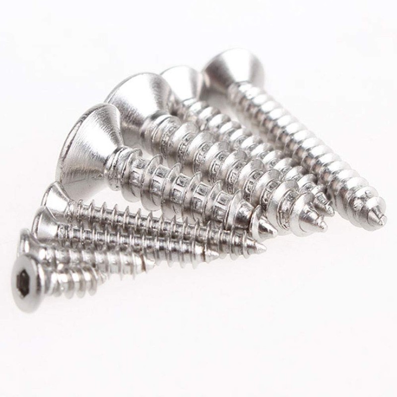 Yudesun Hardware Fasteners Nails Hexagonal Tapping Screws - Stainless Steel