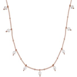 BONNYBIRD® Women's Necklace Made of Premium Stainless Steel, 100% Waterproof and Skin-Friendly, in Silver, Gold and Rose Gold, Stainless Steel