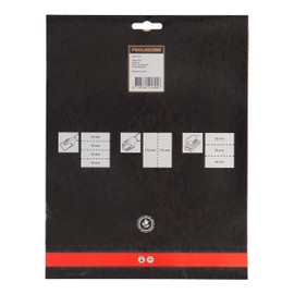 Agera Tools 632023-916 Proline Gold Sanding Sheet Combi P100/120/150 Set of 6 Grey/Black