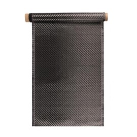Carbon Fiber Fabric Roll 3.28ft x 12" Fabric Mesh Carbon Fiber Cloth Carbon Fiber Sheet Pure Fabric Roll for Vehicles Ideal for Concrete Walls, Basements, Boat Construction, DIY Projects