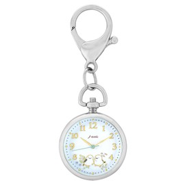 Simaenaga Keychain Watch, blue (light), Women's