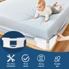 DIFENLUN 4-Piece Sheet Keeper, Keeper Keeps Sheets Tight, no More