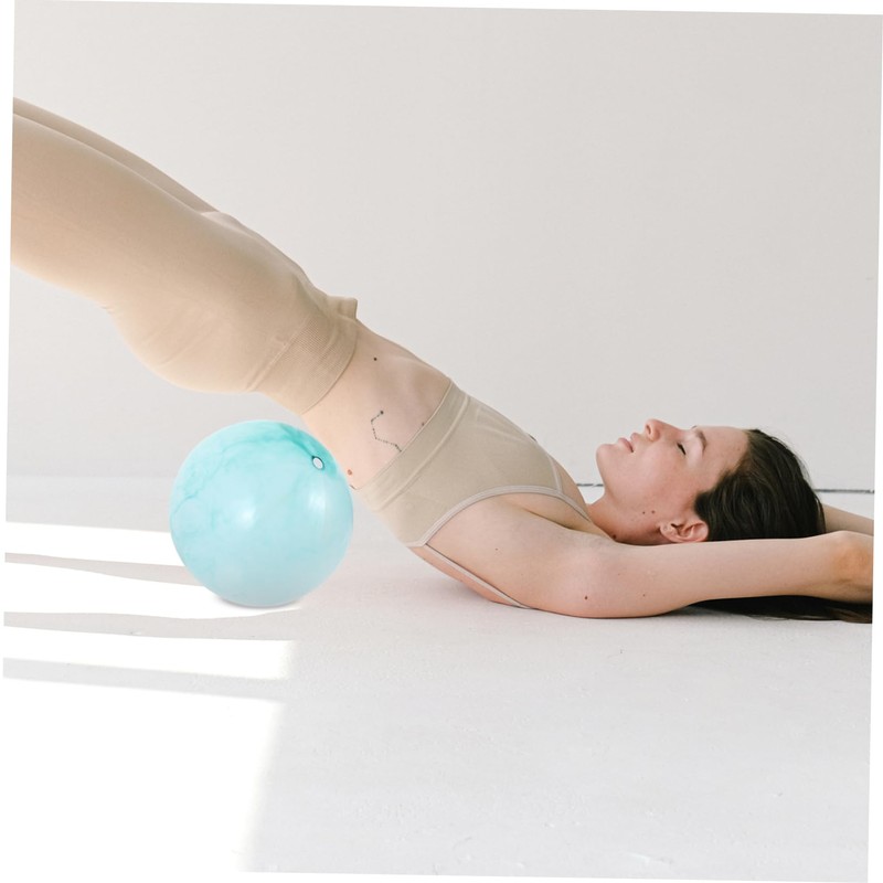 WOONEKY 25cm Small Exercise Ball for Pilates Yoga Portable Ball