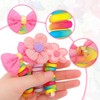 XINYUICEAN Diademas en Espiral para Niñas, 5 Pcs Gomas para