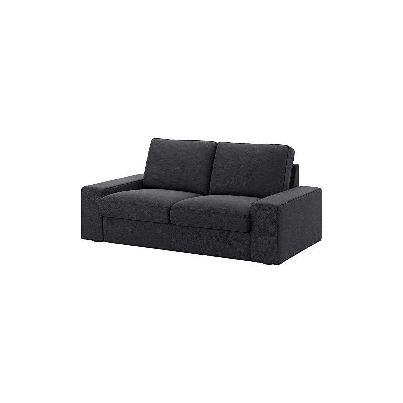 Ikea KIVIK cover two-seat sofa, Hillared anthracite