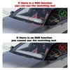 x xotic tech Center Console Dashboard Mat Compatible with Toyota