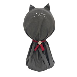 Toyo Case, Cat Appliance Cover, Fan Cover, Size (W x D x H): Approx. 17.3 x 15.7 x 35.4 inches (44 x 40 x 90 cm), NKC-FC (black)