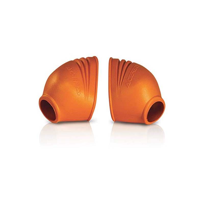 Acerbis ユニバーサルフットペグカバー (オレンジ)