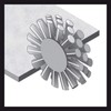 Bosch 2608620732 X-LOCK Wire Brush, 4.5 inches (115 mm) Diameter,