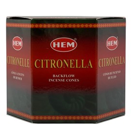 Citronella Backflow Incense Cones for Waterfall Aromatic Smoke Fountain Haze Falls