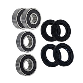 NICHE Wheel Bearing Seal Kit for Yamaha YZ80 YZ85 6002-2RS 6201-2RDQE6 6202-2RS