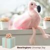 Bearington Collection Lil’ Fifi Stuffed Animal: Stuffed Plush Flamingo Toy,