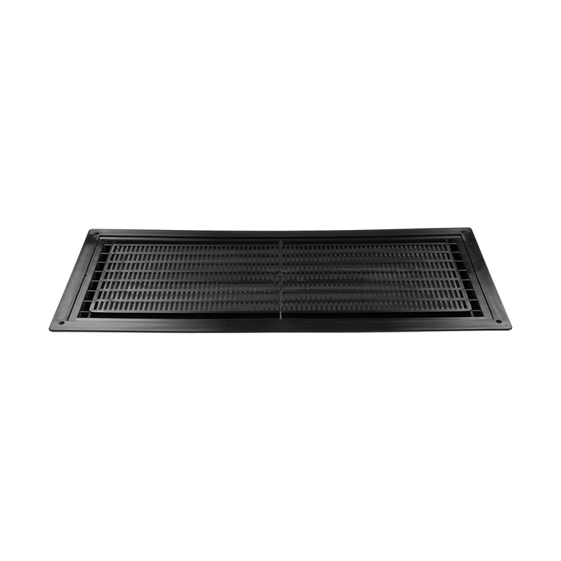 Vent Systems 3" x 10" Inch (Opening) Black Plastic Air
