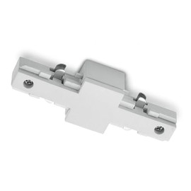 Trio 702131 DuoLine Track Inline Connector, matt White